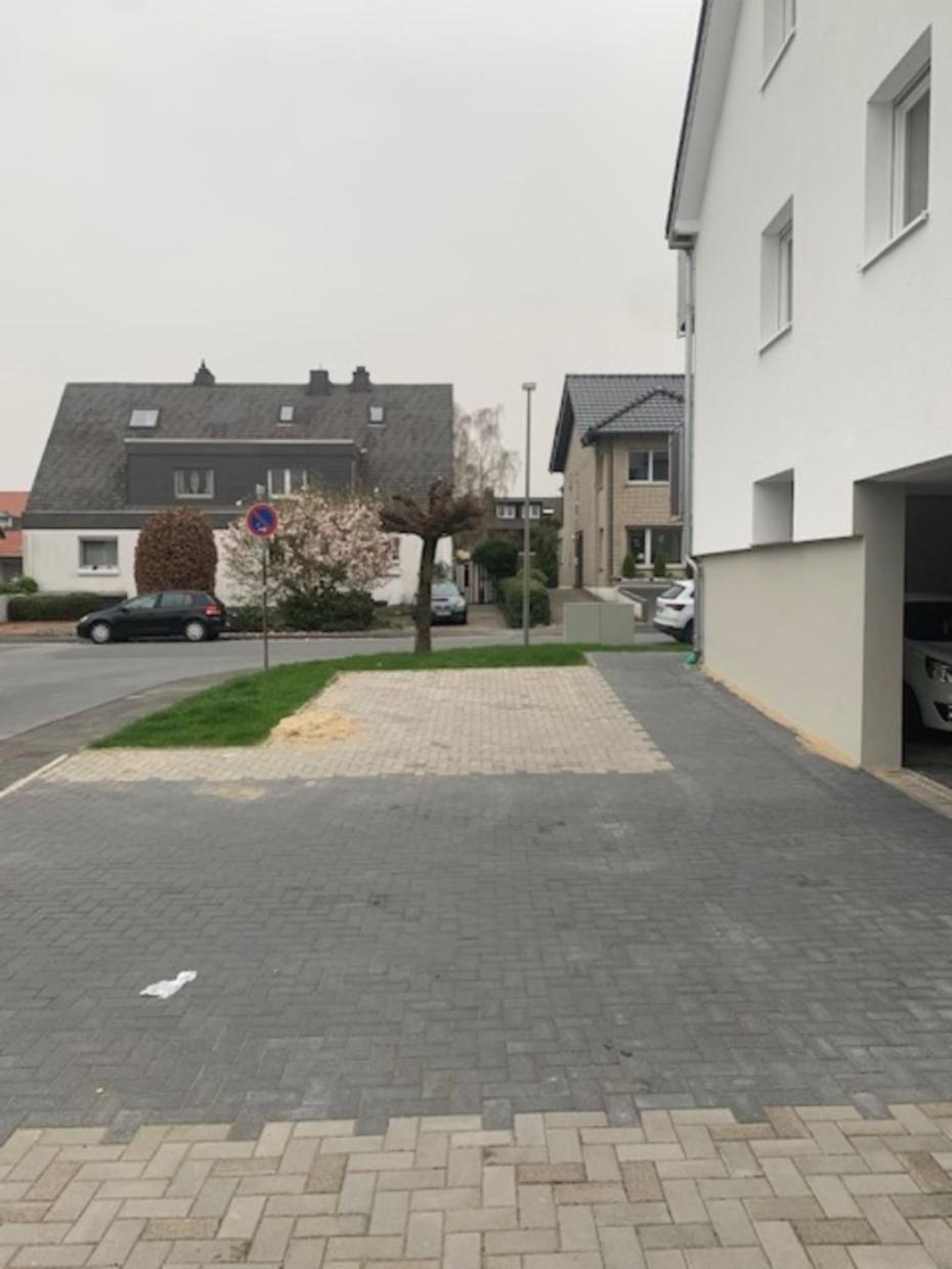 Kamin, Parkplatz, Balkon, Stilvolles Zuhause,Grosszuegig Lägenhet Paderborn Exteriör bild